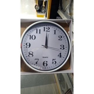 hibg นาฬิกา แขวนผนัง สีขาว wall clock classic white model 1