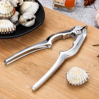 ที่แกะหอย ที่แกะปู ที่หนีบปู 2 in 1 สแตนเลสอย่างดีที่แกะหอยแครง บีบก้ามปู Stainless steel scallop The10shop.