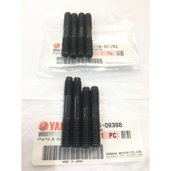 RXZ STUD CRANKCASE BLOK HEAD YAMAHA RXZ JAPAN 4 ชิ้น