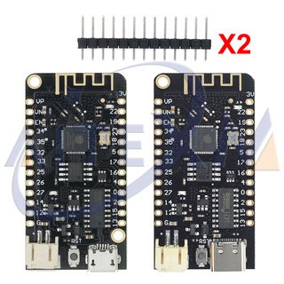 Esp32 Lite V1.0.0 บอร์ดเสาอากาศบลูทูธ Wifi ESP32 ESP-32 REV1 CH340G MicroPython 4MB Micro/TYPE-C USB สําหรับ Arduino