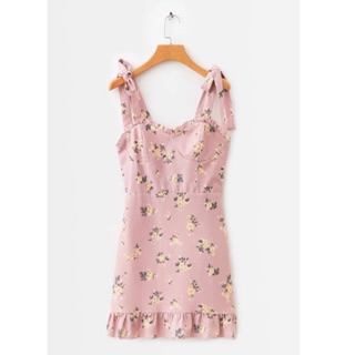 minidress แขนผูกเกร๋ๆ