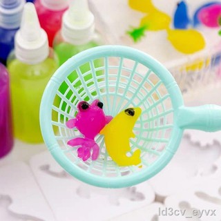 ส่งจากกรุงเทพ✴Net Red Magic Bubble Water elf baby ocean toy magic mold มอบรางวัล คอกม้าทำมือเพื่อการศึกษาสำหรับเด็ก chil