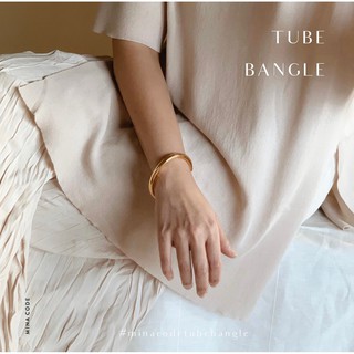 Minacode - Tube bangle กำไลข้อมือหลอด