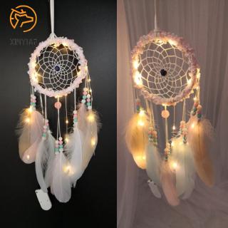 Dream Catcher Hangers พร้อมไฟ LED สำหรับตกแต่ง