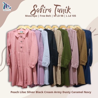 ~TUNIK Polos~tunik~ori SOLO~~ SAFIRA TUNIK ของแท้ จากร้าน MIERA