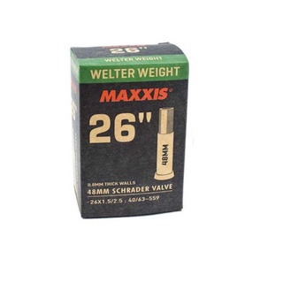 ยางใน MAXXIS รุ่น Welter Weight ขนาด 26 นิ้ว จุ๊ปเล็ก และ จุ๊ปใหญ่