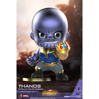 🚛 สินค้าพร้อมส่ง​ 📮 ฟิกเกอร์​ โมเดล​ ของ​สะสม​ HOT TOYS COSB505 AVENGERS INFINITY WAR THANOS METALLIC VERSION COSBABY (S