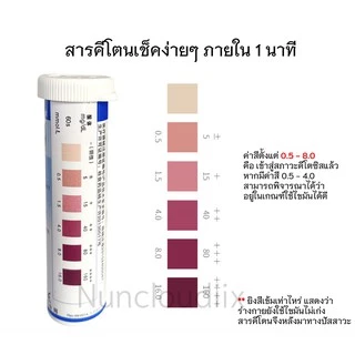 🌟 ส่งจากไทย 100% 🌟 แผ่นตรวจคีโต 25 แผ่น