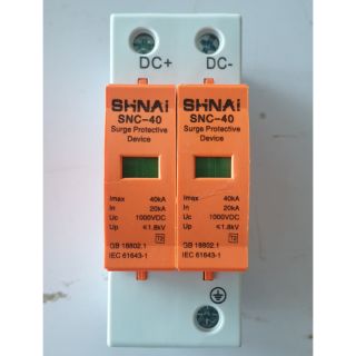 DC Surge 1000V เบรคเกอร์กันฟ้า กันไฟเกิน