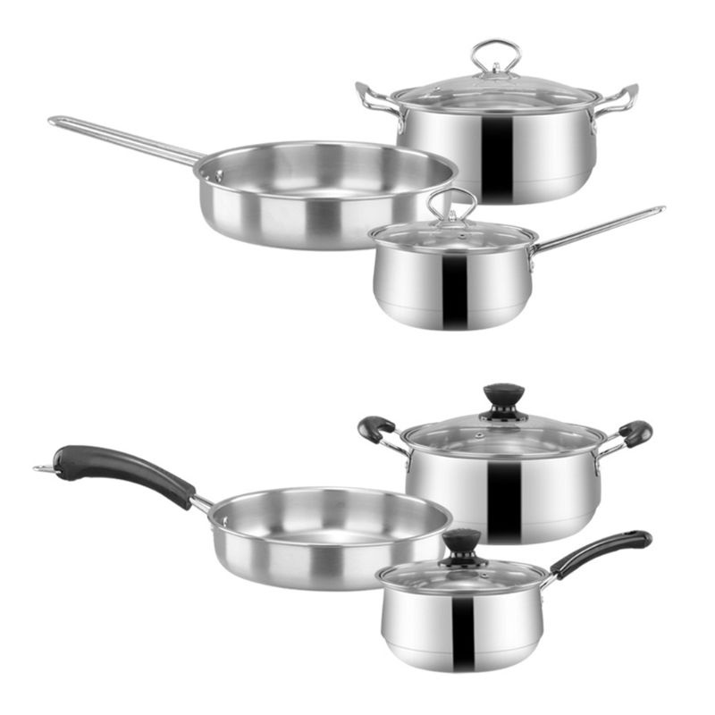 316 antibacterial micropressure cooker stainless steel wok household