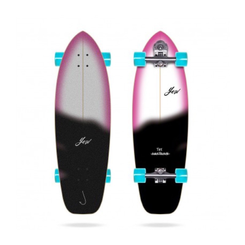 ❌SOLD OUT❌ Yow Amatriain 33.5 surfskate surf skateboard Black pink