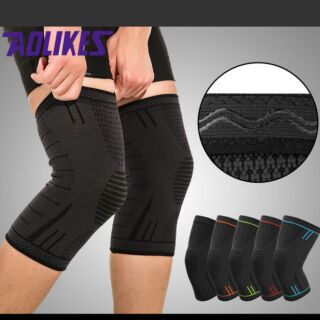 พร้อมส่ง knee support พยุงเข่า ปลอกสวมเข่า แถบผ้าพยุงเข่าป้องกันเข่าเสื่อม 1คู่