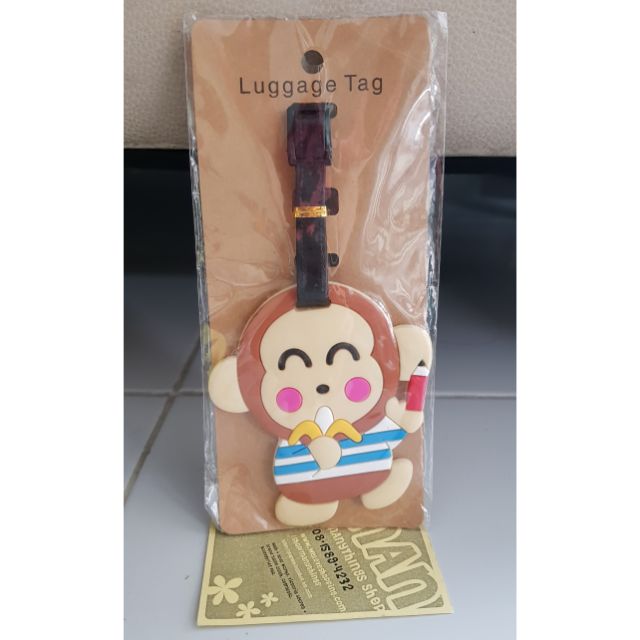 New!! Luggage tag ที่ห้อยกระเป๋า ลาย monkichi ใหม่