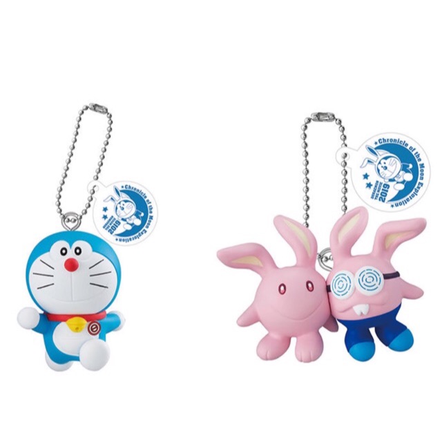 [พร้อมส่ง✨] ราคา 2 ชิ้น กาชาปอง พวงกุญแจ โดเรมอน เดอะมูฟวี่ 2019 Doraemon the movie 2019 โนบิตะสำรวจ