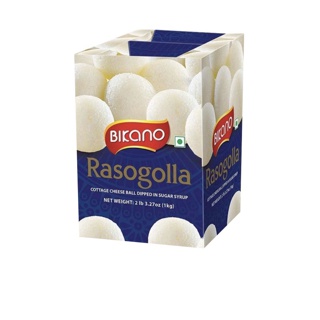 รัสกุลลา Bikano Rasgulla Rasgolla Rasogolla 1kg 500g ขนมหวานอินเดีย