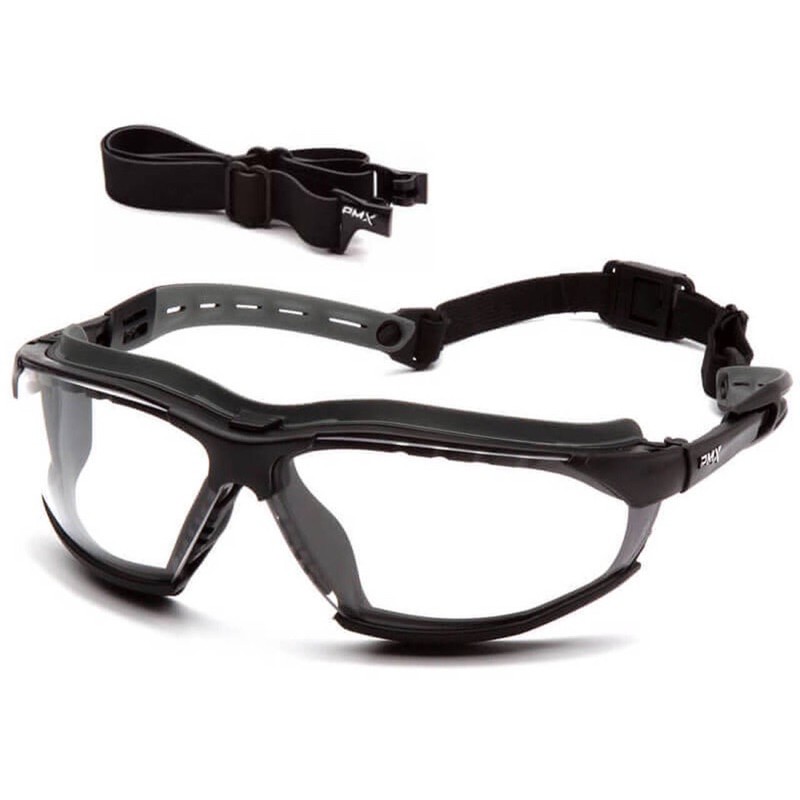 Pyramex Isotope clear lens