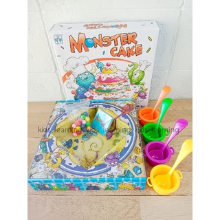 🏅Kids learning🏅Monster Cake Game แข่งตักบอล แข่งแยกสีบอล เกมส์ฝึกสมอง เกมส์แข่งตักบอล เกมส์ครอบครัว