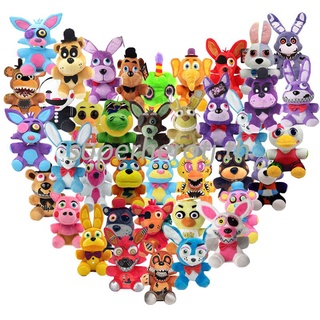 18-25cm FNAF Five Nights At Freddys Stuffed Toy Bear Foxy Chica Bonnie Golden Freddy Bunny Plush Toy Children Gifts