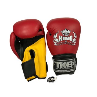 TOP KING Gloves Super "AIR" RED BLACK YELLOW