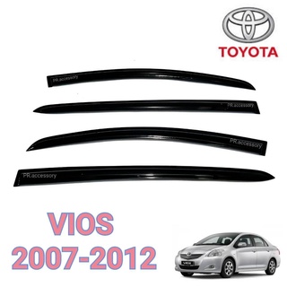 PR กันสาด TOYOTA VIOS 2007-2012