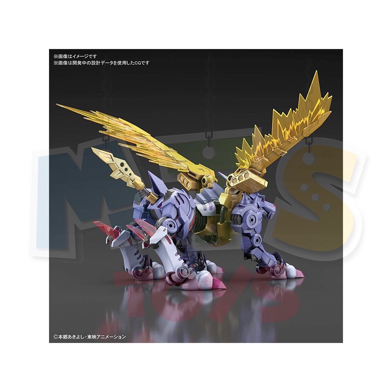 **MTS Toys**Figure-Rise Standard : Metal Garurumon [Amplified] ของแท้จากญี่ปุ่น  [ต้องประกอบด้วยตัวเอง] ราคา ถูกที่สุด ดีลบีเคเค แกลเลอรีภาพที่ 4