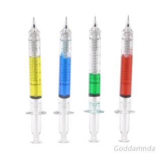 GODD  1Pc Needle Tube Syringe Shape Mechanical Pencil Office School Stationery