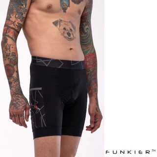กางเกงจักรยานขาสั้น Funkier Piana รุ่นใหม่ล่าสุด เป้าโปร C-14 พร้อมกระเป๋าด้านข้าง