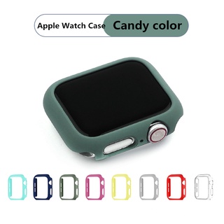 เคสแข็ง ผิวด้าน แบบเปลี่ยน สําหรับ Smart Watch Series 7 ขนาด 41 มม. 45 มม.