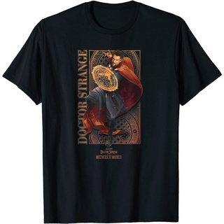 ผ้าฝ้ายคอกลมเสื้อยืด พิมพ์ลาย Marvel Doctor Strange In The Multiverse Of Madness Strange สําหรับผู้ใหญ่from S-4XL