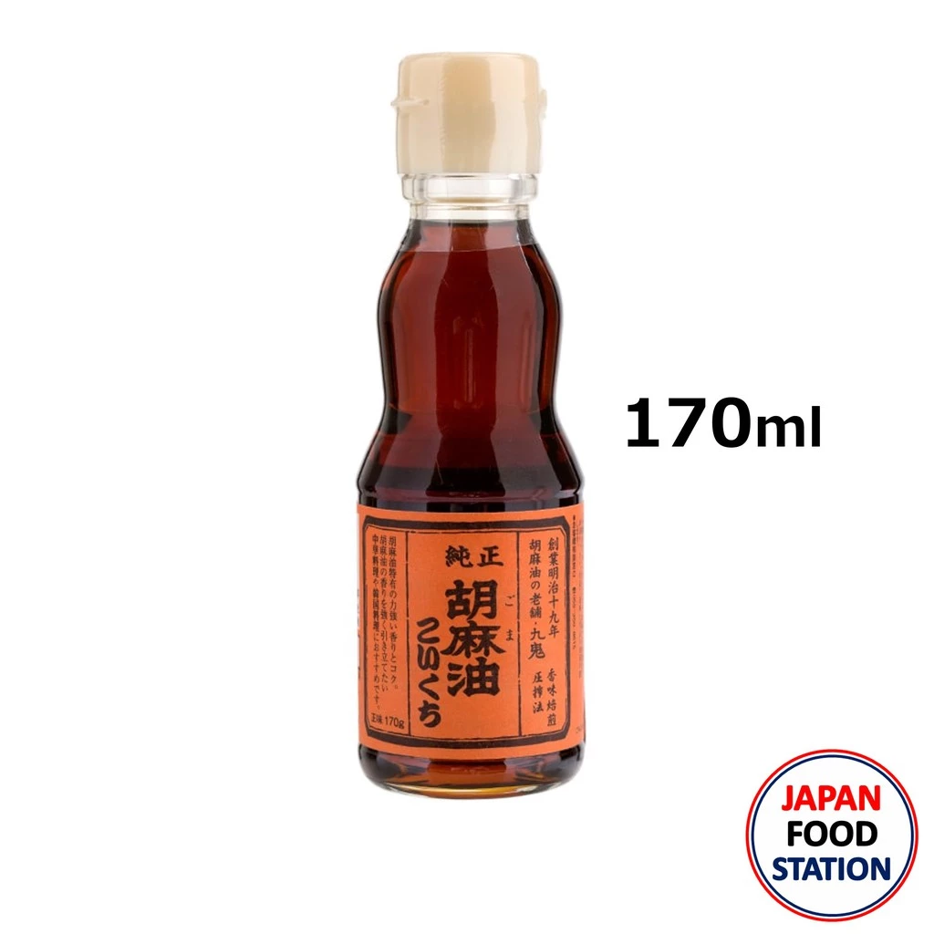 KUKI JUNSEI GOMA ABURA KOIKUCHI 170G (20502) น้ำมันงาญี่ปุ่น JAPANESE SESAME OIL