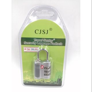 TSA security luggage pad lock กุณล็อครหัส