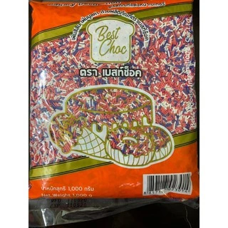 ท๊อปปิ้ง(Topping) เม็ดสีตกแต่ง โรยหน้า ขนมเค้ก ไอศกรีม เบเกอรี่ (แบบคละสี) (500 กรัม)