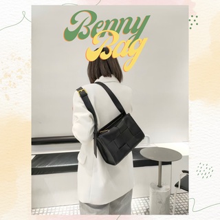 (พร้อมส่ง) กระเป๋าหนังแท้ รุ่น Benny by BABYBUFF STORE