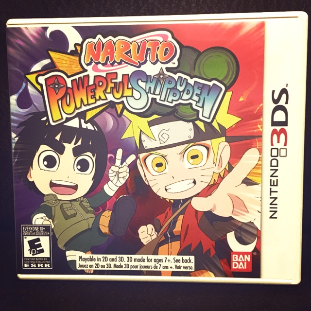 แผ่นเกมส์ Naruto 3DS