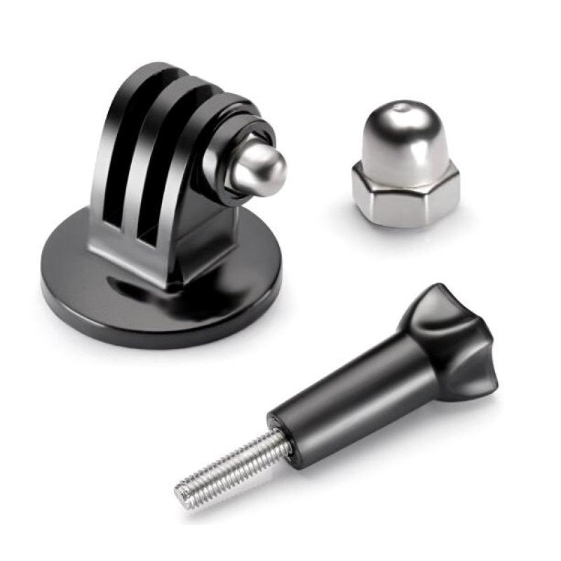 อะแดปเตอร์ขาตั้งกล้อง พร้อมสกรู 1/4 สำหรับ GoPro SJCam Xiaomi YI