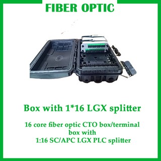 FIBER OPTIC SC/APC SPLITTER 1X16 แบบกล่องสำเร็จรูป