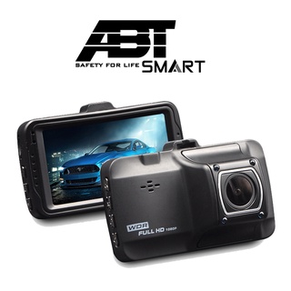 [ประกันสินค้า1ปี] ABT SMART VIEW กล้องบันทึกภาพหน้ารถDynamic Black กล้องชัด1080P มุมมองกว้าง170องศา (แถมฟรีSD CARD 32GB)