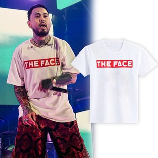 เสื้อยืดสกรีน THE FACE  (เดอะเฟส กุชชี่)  /  (S - 3XL)