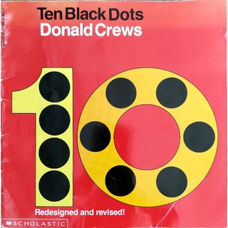 หนังสือเด็กมือสอง Ten Black Dots by Donald Crews, Scholastic