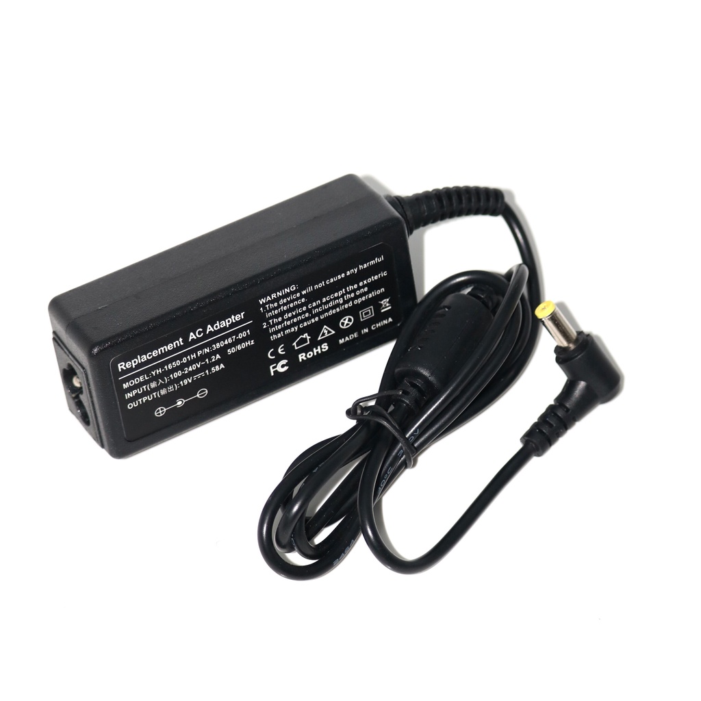 19V 1.58A 30W AC Power Adapter Charger สําหรับ Acer Aspire One D255 D255E D260 ZG5 ZG8 ZA3 KAV60 NAV