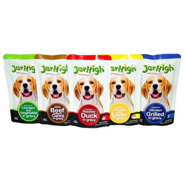 🐮🥦อาหารซอง  JerHigh🍖🐶