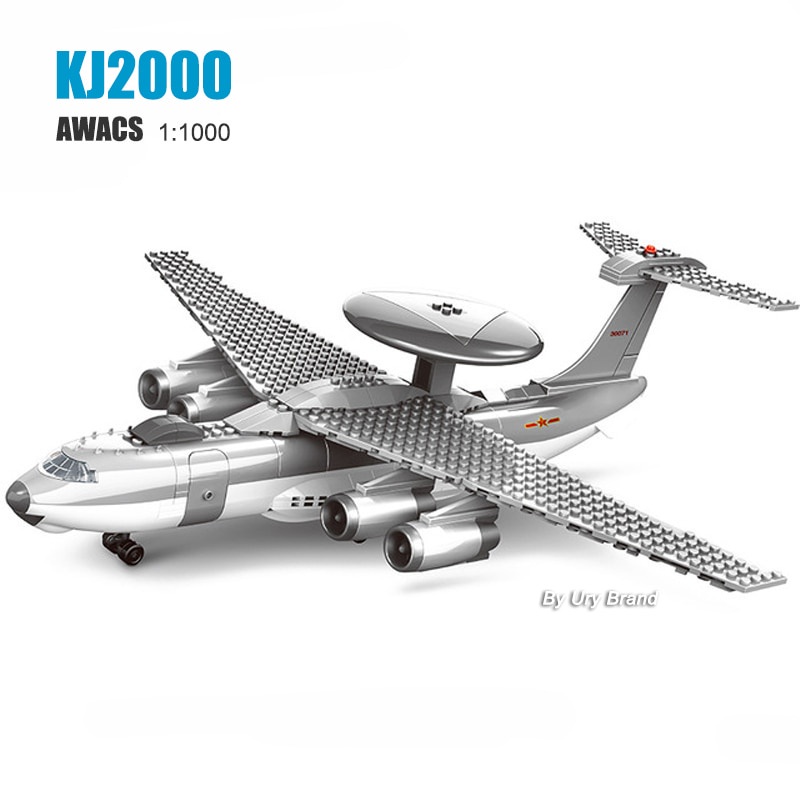 Wange 5005 เครื่องบินทหาร KJ-2000 AWACS เครื่องบิน Morden Army War Craft WW2 เครื่องบินรุ่นประกอบของ