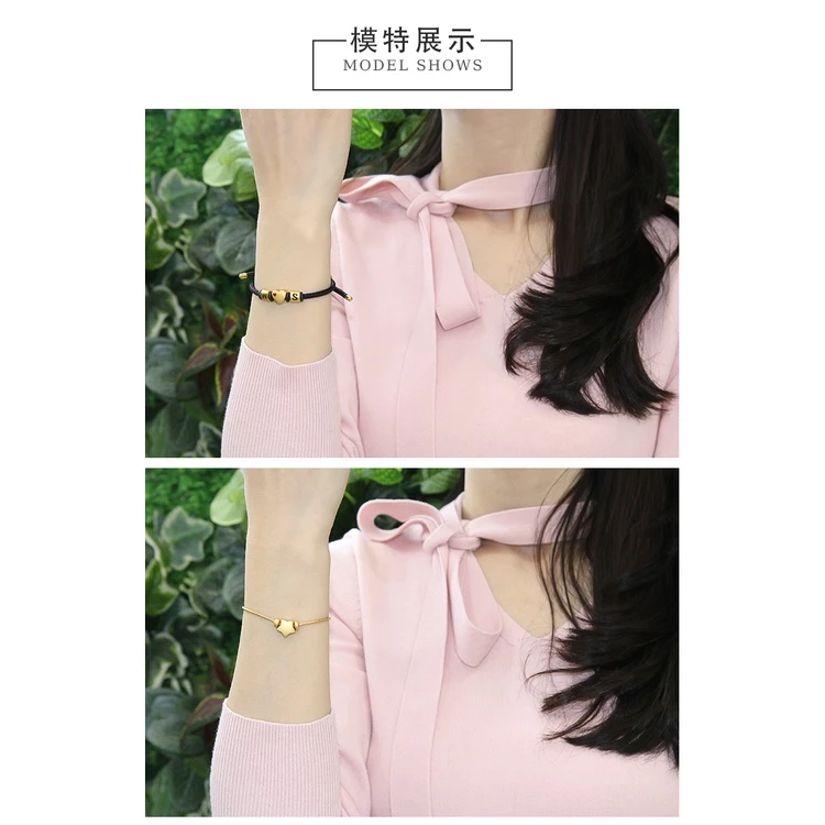 จี้สร้อยคอ สร้อยข้อมือ รูปดาว สไตล์จีนโบราณ สีทอง thumbnail 7