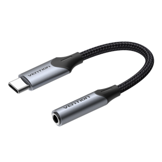 ส่งไวจากไทย Vention อะแดปเตอร์แปลงสาย หูฟังเข้ากับ USB C 3.5 มม. เป็น แจ็ค Type C to 3.5 มม. สำหรับ Xiaomi Huawei