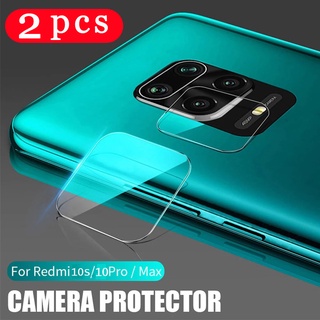 2Pcs ฟิล์มกระจกนิรภัยกันรอยกล้องหลัง Xiao Mi 11 Lite 10T 9T Redmi Note 10 9 9S 9A 9C 9T 8 8A 7A 7 6 6A Pro Poco X3 Gt M3 F2 F3 Nfc Pocophone F1 4G 5G