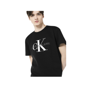 Calvin Klein เสื้อยืดผู้ชาย รุ่น J318317 BEH สีดำ ผ้า 100% organic cotton