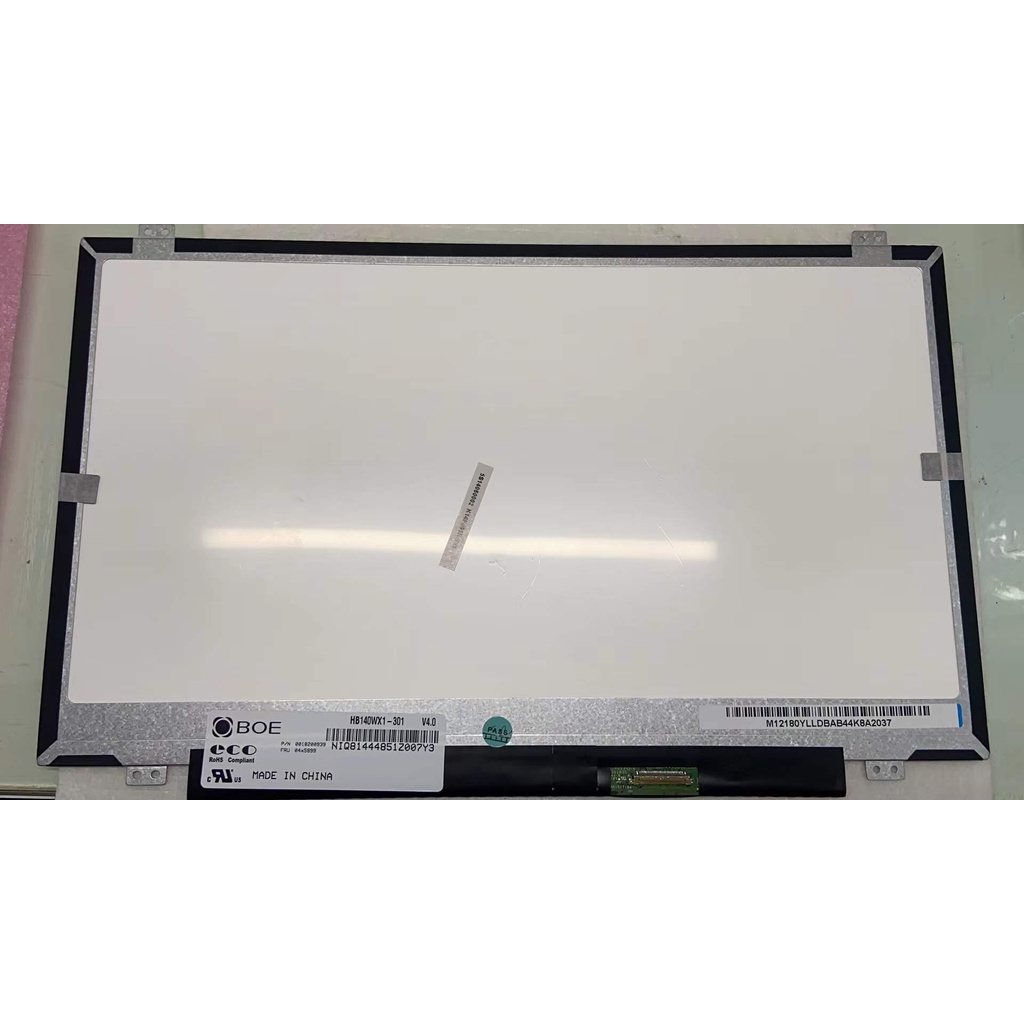 14 Slim HB140WX1-301 B140XTN02.A LP140WHU-TPC2 LTN140AT31 N140BGE-E33 B140XTN03.3 B140XTN03.4 30Pin 
