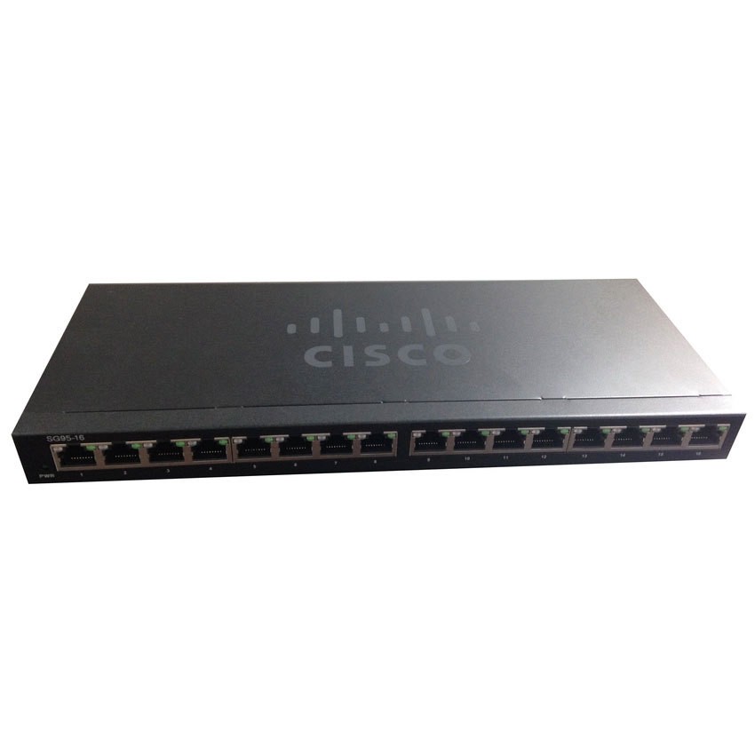 CISCO Gigabit Switching Hub (SG95-16-AS) 16 Port (11")