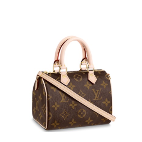 Louis Vuitton NANO SPEEDY handbag new limited time special offer free shipping