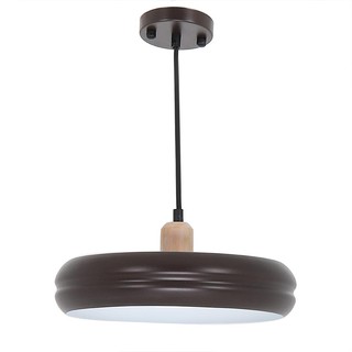 โคมไฟช่อ ไฟช่อ CARINI P1908188E-300CF สี COFFEE 1 หัว โคมไฟภายใน โคมไฟ หลอดไฟ PENDANT LAMP CARINI P1908188E-300CF COFFEE